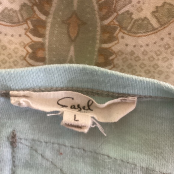 Women's Multicolor Patchwork Top - Picture 2 of 5